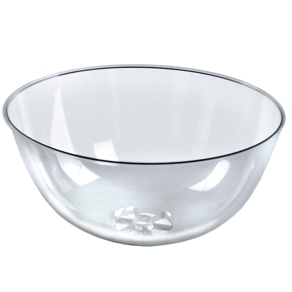 Clear Plastic Bowl 16" Diameter x 8" Deep